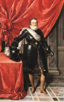弗蘭斯 普佈斯 Henry IV, King of France in Armour